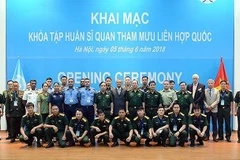 Formation d’officiers d’état-major pour l’ONU au Vietnam
