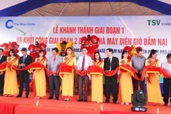 Ninh Thuan : mise en chantier de la 2e phase du parc éolien Dam Nai