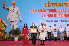 Remise de nobles distinctions à des collectifs et particuliers à Dong Nai