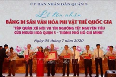 Le "Tet Nguyen Tieu" inscrit au patrimoine culturel immatériel national