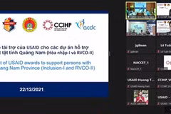 L’USAID soutien aux personnes handicapées de Quang Nam