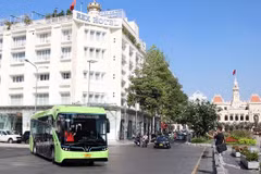 Hô Chi Minh-Ville: la première ligne de bus électrique sera mise en service le 9 mars