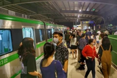 Forte hausse de la fréquentation dans la ligne de métro Cat Linh-Hà Dông