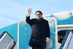 Le Premier ministre Pham Minh Chinh arrive à Bruxelles, en Belgique