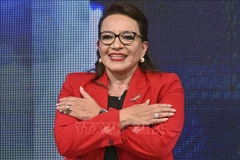 Message de félicitations à la nouvelle présidente du Honduras