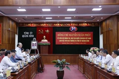Le chef de l’Etat appelle Quang Binh à exploiter ses propres avantages uniques
