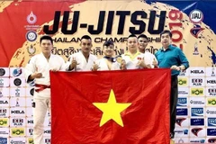 Le Vietnam remporte une médaille d'or en Jiu-Jitsu en Thaïlande
