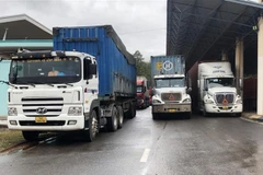 Quang Tri: l'import-export de marchandises via des postes frontaliers en forte hausse