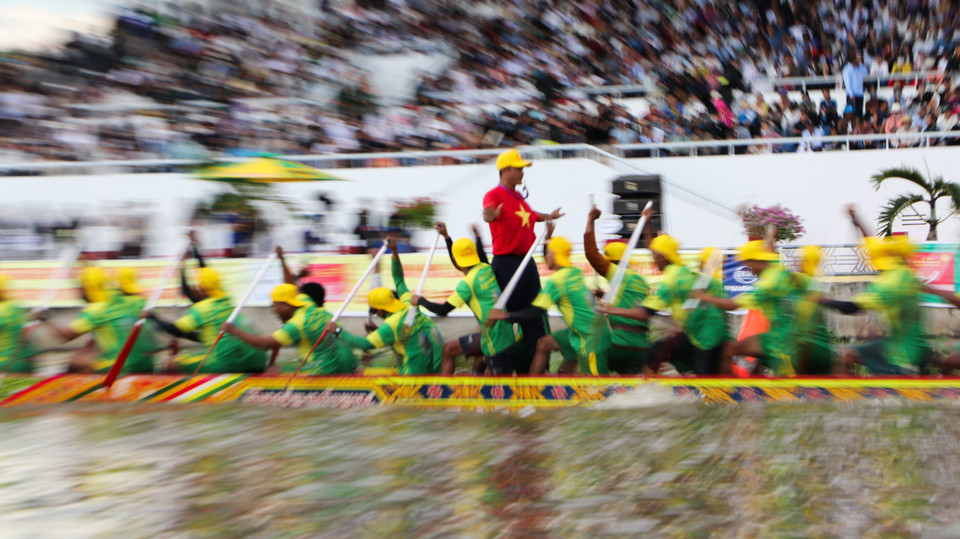 Depuis quelques années, avec le soutien des autorités locales, cet évènement gagne en ampleur et attire de plus en plus de spectateurs. Photo: VNA