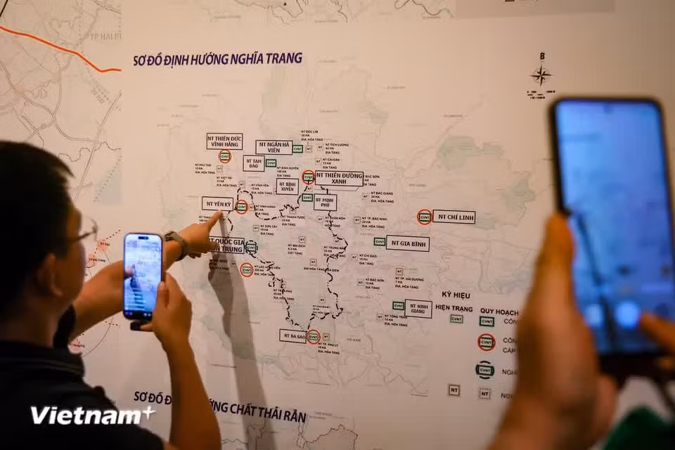 Les différents secteurs font l'objet d'une planification détaillée. Photo: VietnamPlus