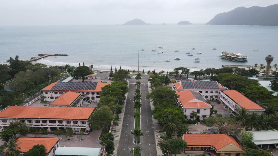 Centre administratif et touristique du district insulaire de Côn Dao. Photo: VNA