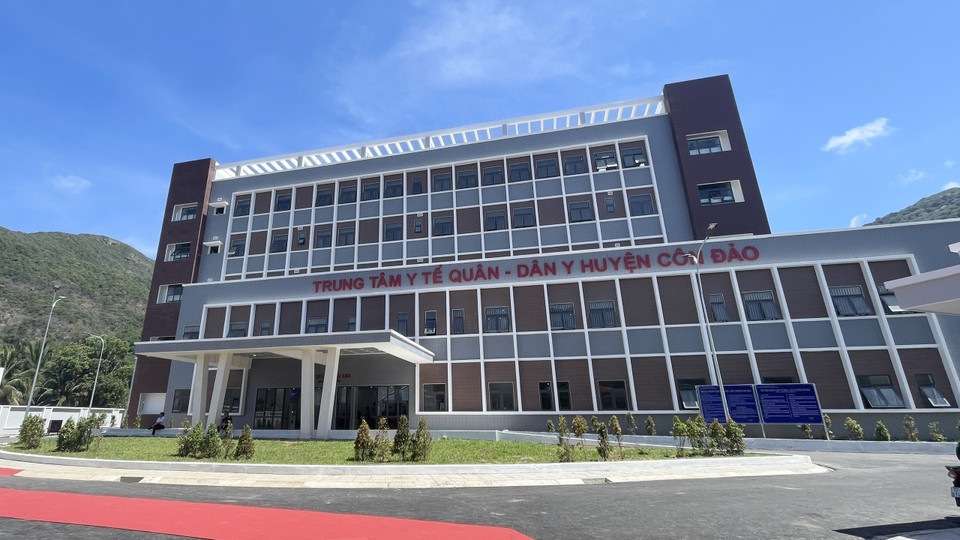 Un établissement médical inauguré récemment sur l'île de Côn Dao. Photo: VNA