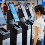 L'enregistrement biométrique améliore l'expérience des passagers à l'aéroport de Noi Bai. Photo : Vietnamplus