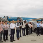 Cérémonie de remise des dépouilles des victimes, l’après-midi du 13 juillet. Photo : Service des Affaires étrangères de Hô Chi Minh-Ville