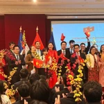 Un spectacle artistique lors de l'événement. Photo : VNA