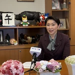 La présidente de l'Alliance parlementaire d'amitié Japon-Vietnam, Obuchi Yuko, a accordé une interview à la VNA. Photo: VNA