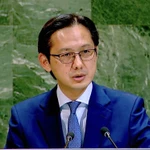 L'ambassadeur Dô Hùng Viêt, représentant permanent du Vietnam auprès de l'ONU, s'exprime lors du débat. Photo: VNA