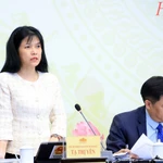 Ta Thi Yen, cheffe adjointe de l’Office permanent du Conseil électoral national. Photo : VNA