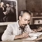 Le Président Ho Chi Minh. Photo d'archives