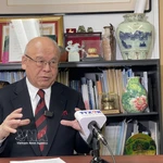Takebe Tsutomu, conseiller spécial de l'Alliance parlementaire d'amitié Japon-Vietnam et ancien secrétaire général du Parti libéral-démocrate (PLD). Photo : VNA