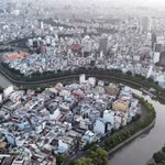 Le canal Nhieu Lôc - Thi Nghe traverse les quartiers de Nhieu Lôc, Phu Nhuân et Xuân Hoa. Photo : VNA