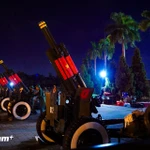 Les pièces d’artillerie déployées à Hanoï pour le défilé de la Fête nationale du 2 septembre