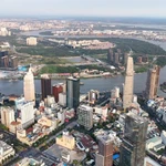 Un coin de Hô Chi Minh-Ville. Photo: VNA