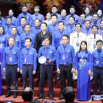 Les membres du Comité exécutif, du Comité permanent et du Secrétariat de l'Union de la jeunesse communiste Ho Chi Minh, pour le 13e mandat (2026-2031). Photo : VNA