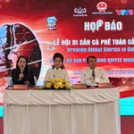 Conférence de presse annonçant le Festival mondial du patrimoine du café 2025. Photo: VNA