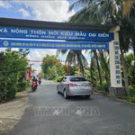 La commune de Dai Dien (district de Thach Phu, province de Ben Tre), répond aux normes de Nouvelle Ruralité. Photo d'illustration : VNA