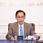 Le ministre des AE Le Hoai Trung. Photo: ministère des AE
