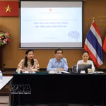 La deuxième édition de la rencontre des intellectuels vietnamiens résidant en Thaïlande. Photo: VNA