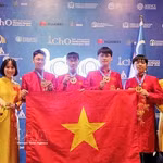 La délégation vietnamienne remporte 4 médailles d'or aux Olympiades internationales de chimie de 2026. Photo : VNA