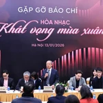 Le docteur Nguyen Van Than s'exprime à la confétence de presse. Photo: VNA