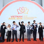 Le Championnat d’Asie de débat scolaire 2026 attire des participants de nombreux pays et territoires d'Asie. Photo : nhandan.vn