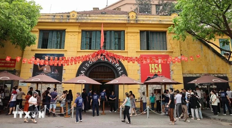 L’ancienne prison de Hoa Lo. Photo: VNA
