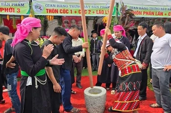 Lào Cai : ambiance festive lors de la Fête du côm 2025 à Hop Thanh