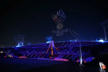 La 33ᵉ édition des Jeux sportifs d’Asie du Sud-Est (SEA Games 33), le plus grand événement sportif de la région, a officiellement débuté le 9 décembre à Bangkok, en Thaïlande. Photo : VNA