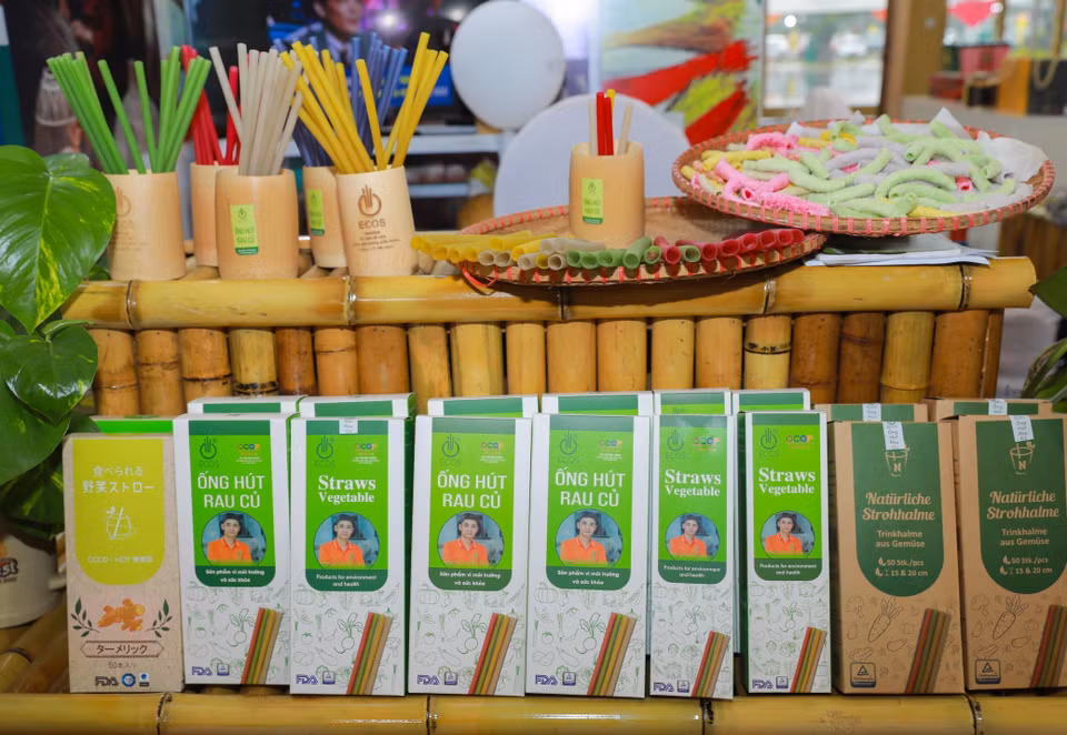Les produits éco-responsables de la Coopérative agricole Song Hong connaissent un grand succès au niveau national et sont exportés à l'international. Photo : VNA