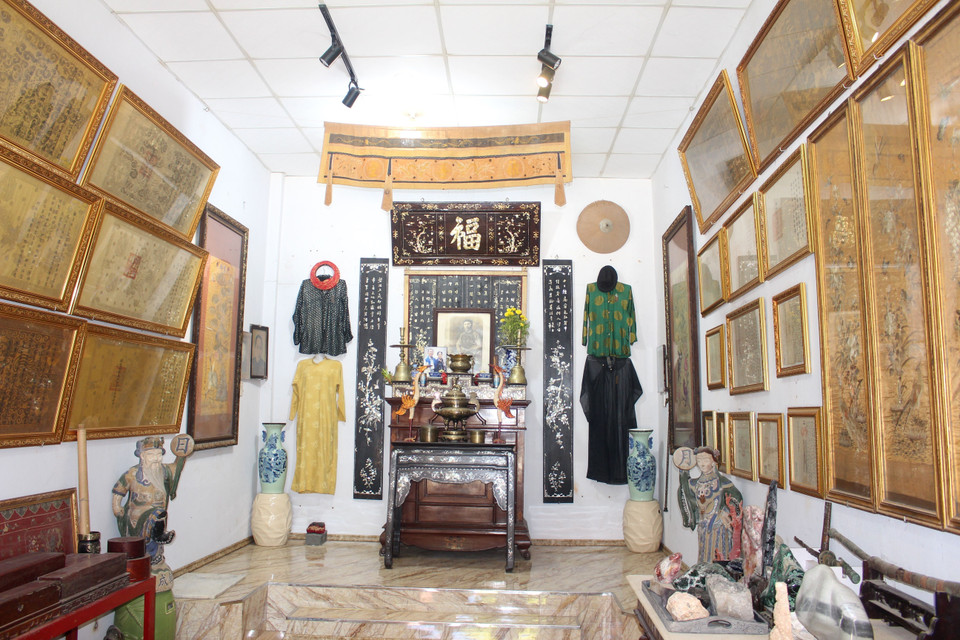 Un espace de culte des ancêtres vietnamiens du 19e siècle. Photo : VNA