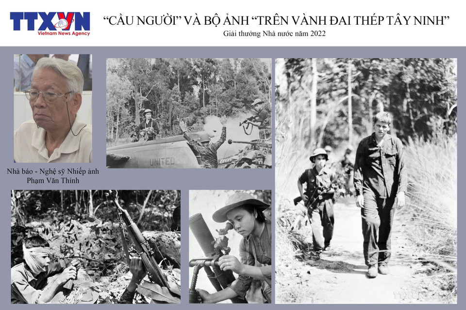 "Sur la ceinture d'acier de Tây Ninh" de Pham Van Thinh a été lauréat du Prix d'État de la Littérature et des Arts en 2022. Photo : VNA