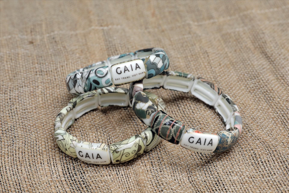 Des bracelets. Photo: VNP