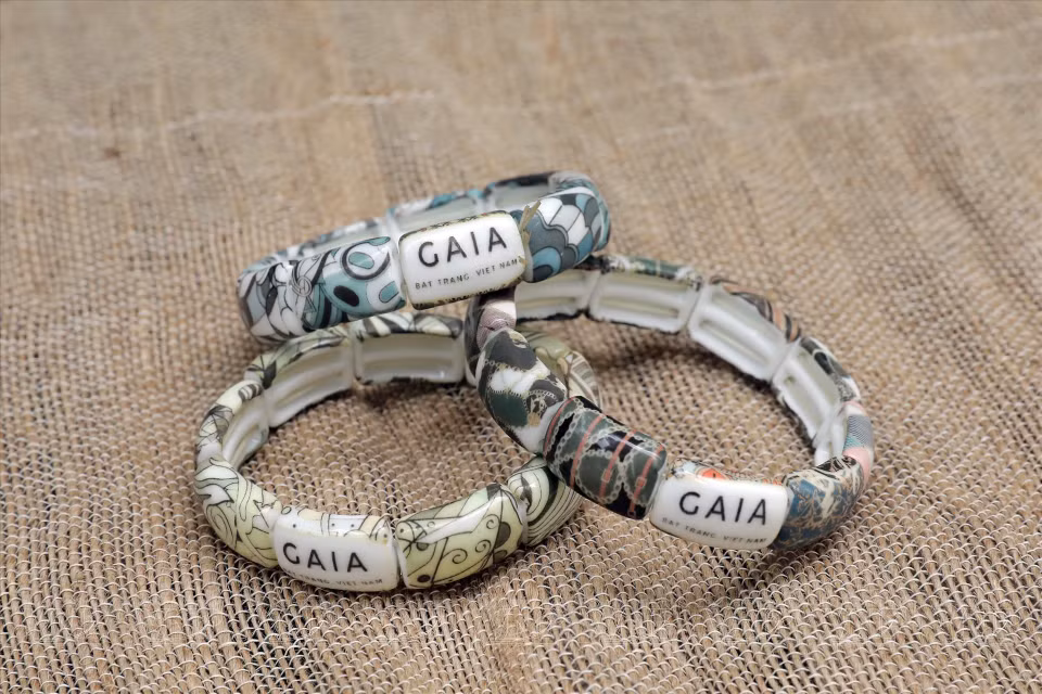 Des bracelets. Photo: VNP