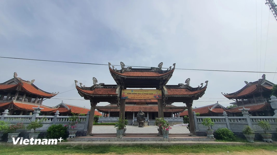 La pagode Lam Son est située dans la commune de Quynh Yên, district de Quynh Luu. Photo : VietnamPlus
