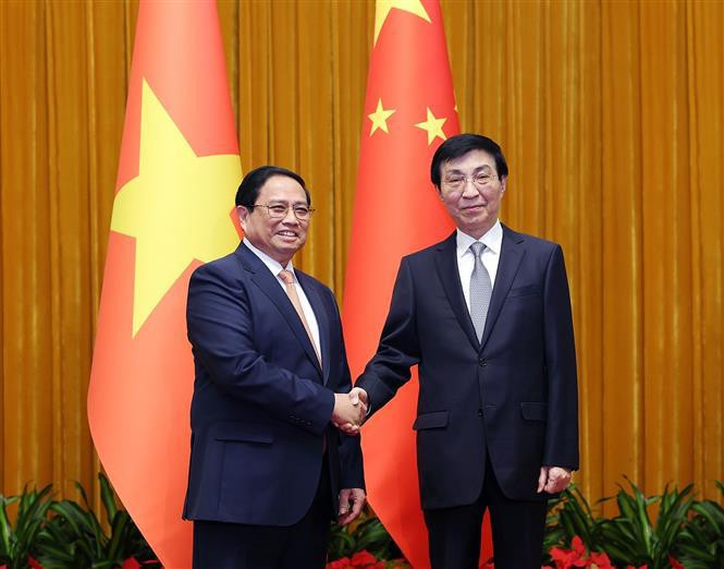 Le PM Pham Minh Chinh rencontre le président du Comité national de la CCPPC