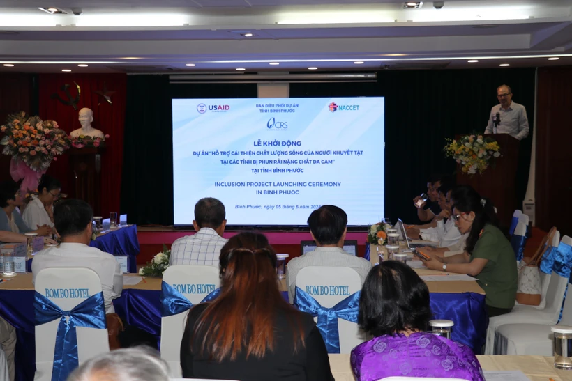 Lancement d’un projet de soutien à l'amélioration de la qualité de vie des personnes handicapées à Binh Phuoc