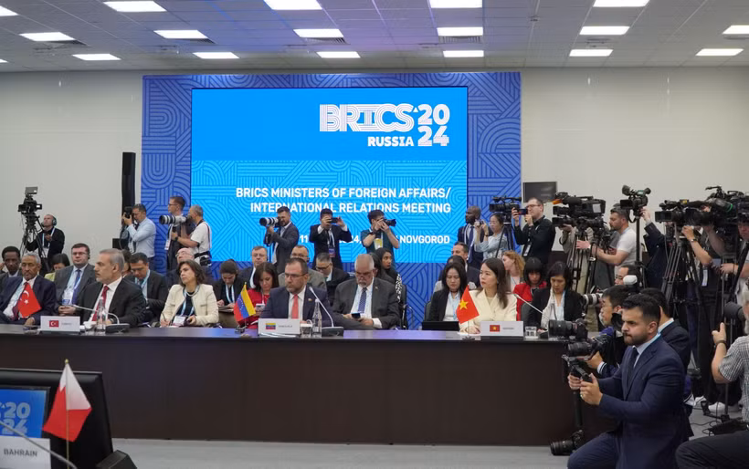 Le Vietnam assiste au Dialogue des BRICS avec les pays en développement. Photo: VNA