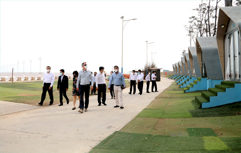 Une délégation d'investisseurs se rend à Tra Vinh. Photo: baotravinh.vn