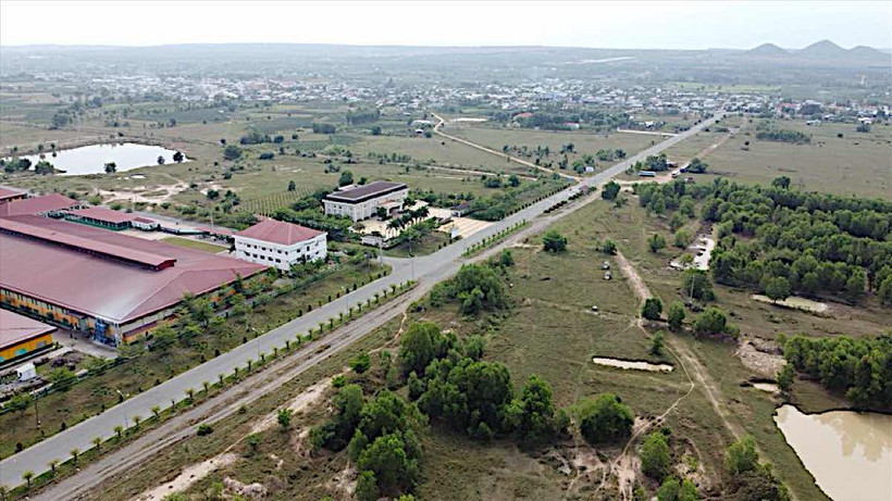 Parc industriel Ham Kiem II dans le district de Ham Thuan Nam, province de Binh Thuan. Photo: laodong.vn