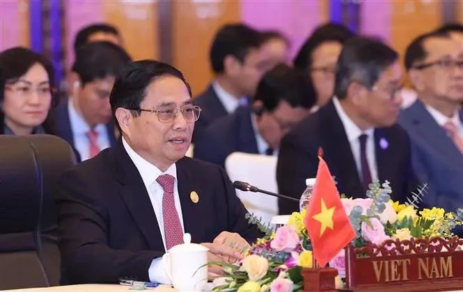 Le Premier ministre Pham Minh Chinh lors du 10e Sommet de l’ACMECS.